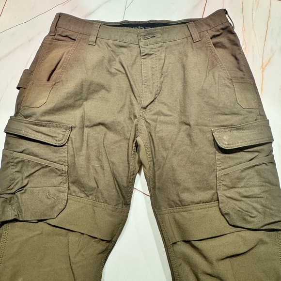 Carhartt men’s steel rugged flex relaxed fit double front cargo work pant - Picture 3 of 9